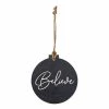 Budget 💯 Ornaments & Stockings P. Graham Dunn Believe Slate Ornament 👏
