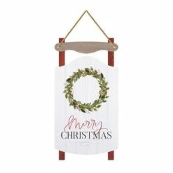 Coupon 🎁 Signs & Letterboards P. Graham Dunn Merry 🎄 Christmas Sled Sign 😍
