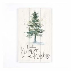 Budget 🤩 Signs & Letterboards P. Graham Dunn Winter Wishes Pallet Décor ❤️