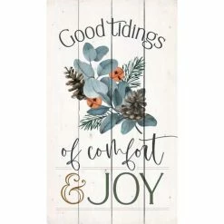 Buy 😍 Signs & Letterboards P. Graham Dunn Comfort And Joy Pallet Wall Décor 🧨