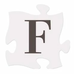 Coupon 😀 P. Graham Dunn Signs & Letterboards P Graham Dunn Letter F Puzzle Piece ✨