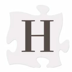 Promo ✔️ P. Graham Dunn Signs & Letterboards P Graham Dunn Letter H Puzzle Piece 💯