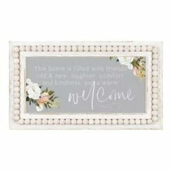 Hot Sale ✨ P. Graham Dunn Signs & Letterboards P Graham Dunn This Home Rectangular Beaded Wall Art 👏