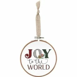 Cheapest ❤️ Ornaments & Stockings P. Graham Dunn Embroidery Hoop Ornament 🧨