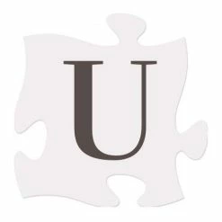 Cheap ✔️ P. Graham Dunn Signs & Letterboards P Graham Dunn Letter U Puzzle Piece 😍