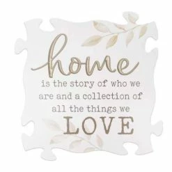 Budget 😀 P. Graham Dunn Signs & Letterboards P Graham Dunn Home Love Puzzle Piece ✔️