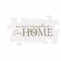 Deals ✨ P. Graham Dunn Signs & Letterboards P Graham Dunn We Call This Place Our Home Puzzle Piece 🌟