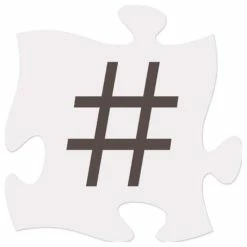 Best Pirce 💯 P. Graham Dunn Signs & Letterboards P Graham Dunn Hashtag Puzzle Wallart 🔔