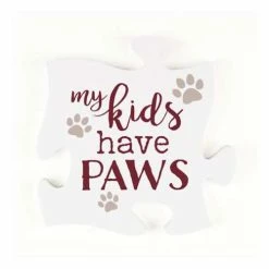 Best reviews of β Signs & Letterboards P. Graham Dunn My Kids Have Paws Puzzle Wall Art β€οΈ