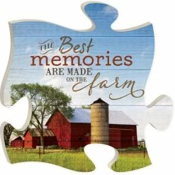 Deals ⌛ Signs & Letterboards P. Graham Dunn Farm Puzzle Plaque ⌛