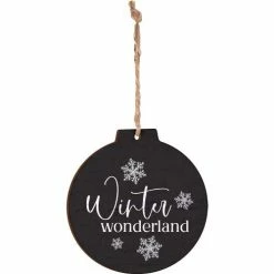 Best reviews of 🌟 Ornaments & Stockings P. Graham Dunn Black Winter Wonderland Ornament ⭐
