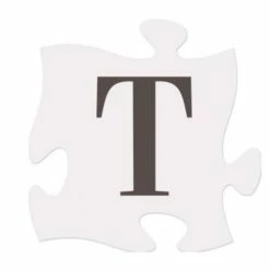 Deals 😍 P. Graham Dunn Signs & Letterboards P Graham Dunn Letter T Puzzle Piece ⌛