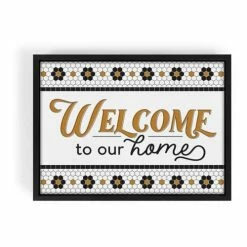 Cheap 😀 Signs & Letterboards P. Graham Dunn Welcome To Our Home Canvas ❤️
