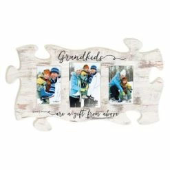 Buy 🤩 Picture Frames P. Graham Dunn Grandkids Are A Gift From Above Puzzle Photo Frame 🛒