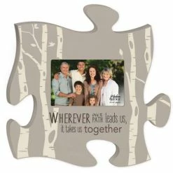 Buy 🎁 Picture Frames P. Graham Dunn Our Path Puzzle Photo Frame ⭐