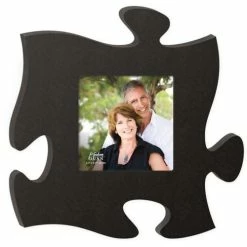 Best deal ✔️ Picture Frames P. Graham Dunn Black Puzzle Photo Frame 🌟