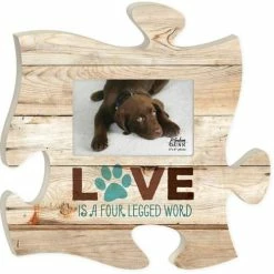 Budget ❤️ Picture Frames P. Graham Dunn Four Legged Word Puzzle Photo Frame ✨