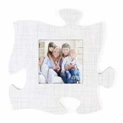 Brand new 💯 Picture Frames P. Graham Dunn White Background Texture Puzzle Piece Frame 🛒