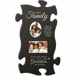 Cheapest 👏 Picture Frames P. Graham Dunn Our Family Puzzle Photo Frame 👏