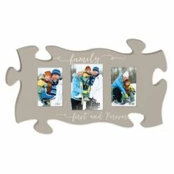 Best Sale ✔️ Picture Frames P. Graham Dunn Family First & Forever Puzzle Plaque 🔔