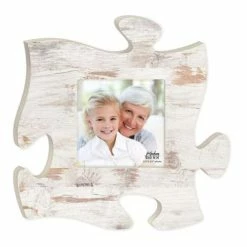 Outlet ⭐ Picture Frames P. Graham Dunn Weathered Faux Wood Puzzle Plaque 😀