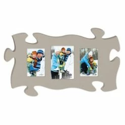Best Pirce ⭐ Picture Frames P. Graham Dunn Light Grey Puzzle Plaque 👍