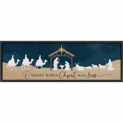 Hot Sale ✨ Signs & Letterboards P. Graham Dunn Night Christ Was Born Canvas 😀