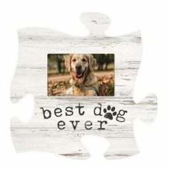 Wholesale 🛒 P. Graham Dunn Signs & Letterboards P Graham Dunn Best 🐶 Dog Ever Puzzle Piece 🔔